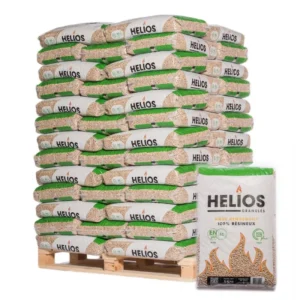 Helios Pellets – Palette (65 x 15 kg) – Premium Holzpellets