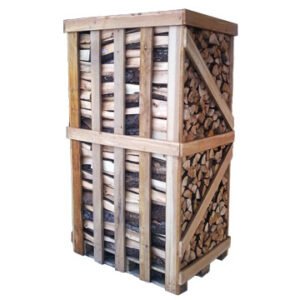 Brennholz 25 cm – 3,1 Ster auf Palette – trocken – hohe Leistung